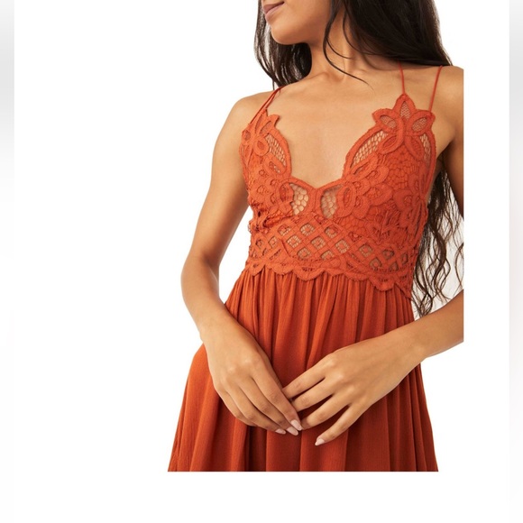 Free People Women's Free People Adella Slip Lace Dress - Picture 2 of 5